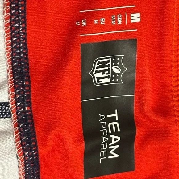 Women’s New England Patriots NFL Leggings - Red and Navy Size M - Picture 5 of 6